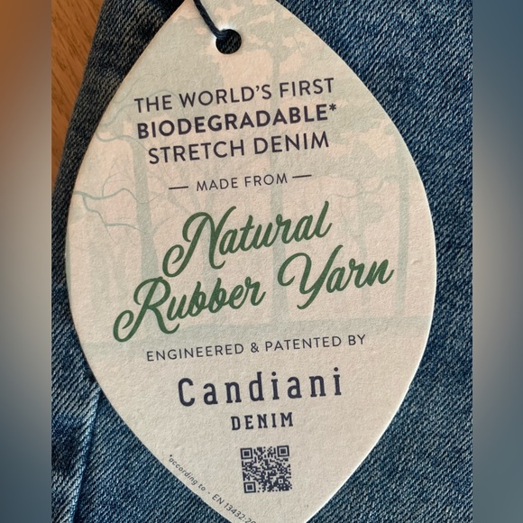 Triarchy Women’s Denim Jeans High Waisted Skinny Responsible Denim Size 28 NWT - Picture 12 of 15